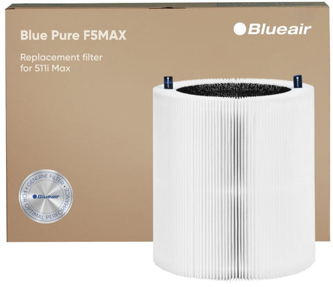 Filter F5 Max und die Verpackung