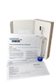 Testbox Wassertest Basis mit Probenahmeröhrchen und Datenblatt