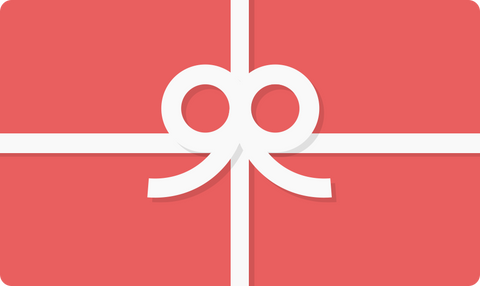 Eine rotes Kuvert mit weißer Schleife